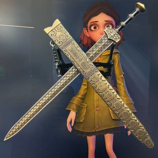 超自然行动组天下第一剑手办模型金属青铜器宝物游戏周边实物玩具