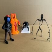 后室享乐战争扫兴客手办幸存者无聊罐子现货后室怪物手办