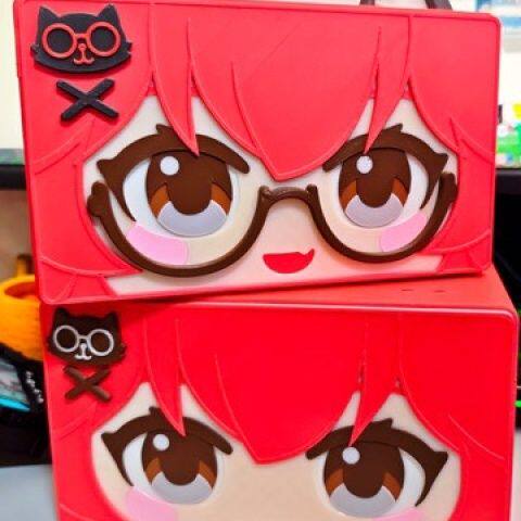 异环周边「异环」同人娜娜莉磁吸抽纸盒 纸巾盒 储物盒收纳盒3D打 - 实物图