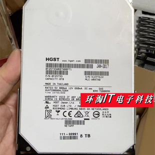 12Gb硬盘 02891 X4074A 111 E2760 DE6600 SAS 7.2K 8TB NetApp