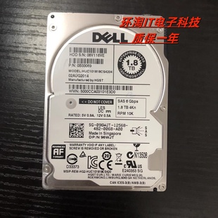 2.5 12GB SAS 096WJT服务器硬盘R730 R630 DELL存储1.8T R520 10K