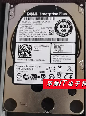 DELL PS4100X PS6100E EQ 存储硬盘 900G 10K SAS 2.5 0Y5YV5