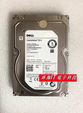 原装Dell/希捷 09RP63/0THGNN 4T SATA ST4000NM0033 服务器硬盘