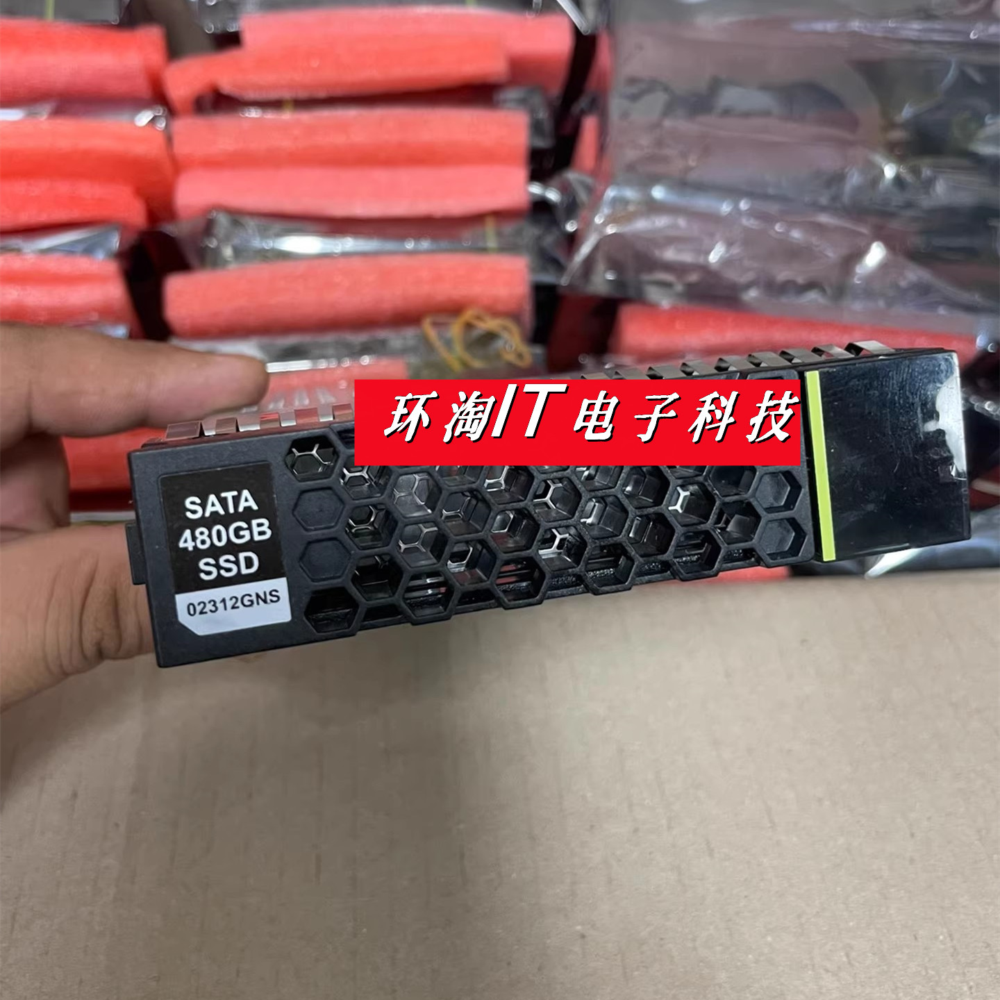 原装 02312GNS 480GB SSD SATA 2.5-3.56Gb 固态硬盘V3带原装盘架