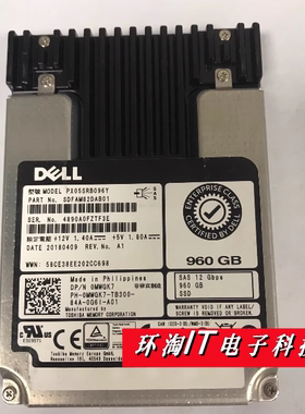 DELL R720 R730 R730XD R740 R750 R750xs 固态960G SAS SSD 12GB