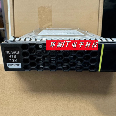 原装 02311PVP N4000NS127W3 硬盘 4T 4TB NL SAS 7.2K 3.5 V3 V5