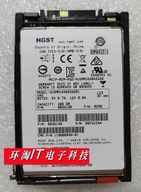 EMC Xtremio 005050377 005051100 118000046-01 400G SAS硬盘SSD
