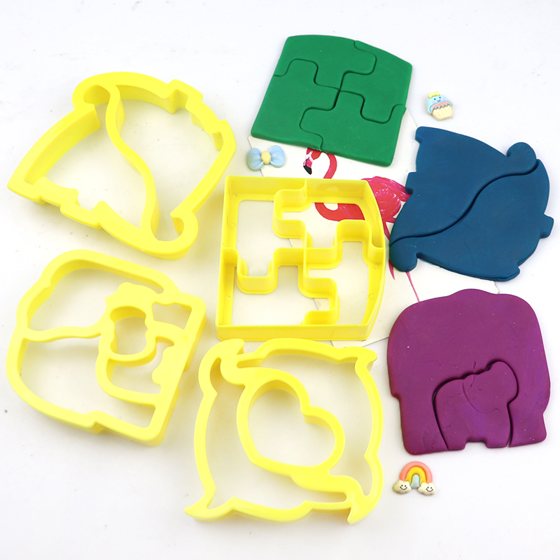 现货单个装大象恐龙面包模吐司压印模塑料饼干模具烘焙家用奇趣