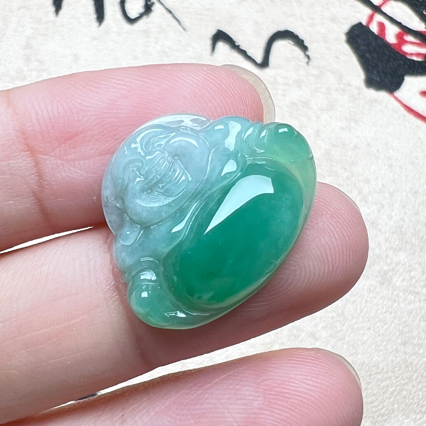 老坑种缅甸天然翡翠小佛玉佛公