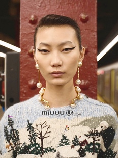 圣诞节提花针织衫 日娜高奢20XXASIA ika 费尔岛套头毛衣 BUYER