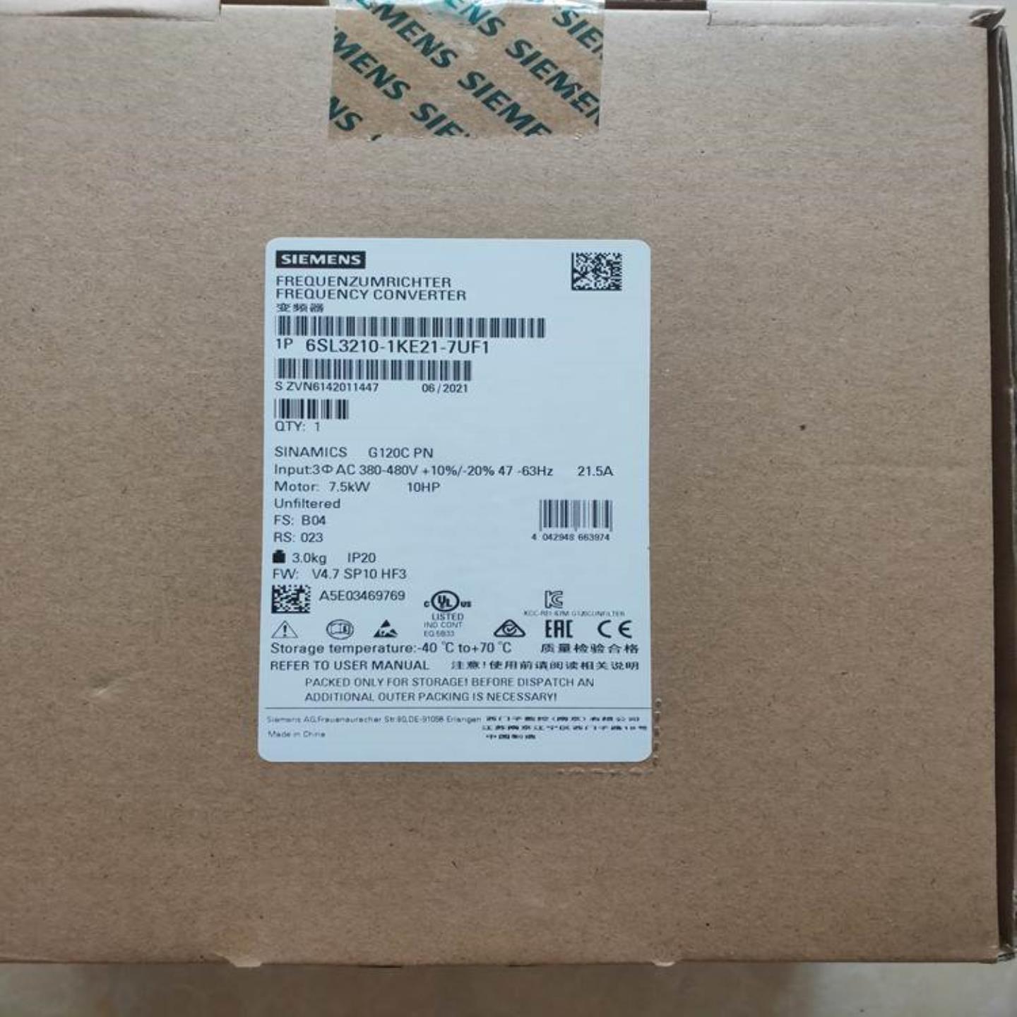 售前询价议价PM240-2模块6SL3210-1PE111213141618-832