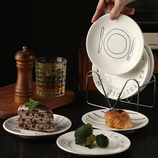 吐骨碟小碟子骨碟家用味骨头盘碟家用小盘子垃圾盘吐骨盘小吃碟