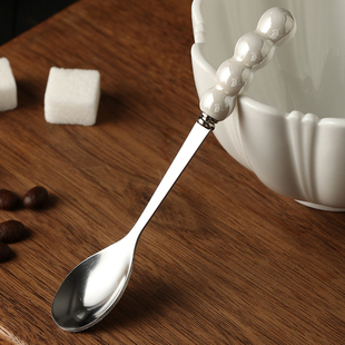 咖啡勺甜品勺小勺子咖啡勺子精致咖啡搅拌勺勺子高颜值搅拌勺子小