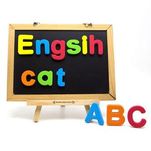 英文小写磁力字母磁性早教儿童玩具磁铁英文数字教具英语益智冰箱