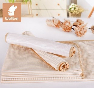 微瑕疵破损包清货威尔贝鲁婴儿宝宝隔尿垫纱布彩棉月经床垫防水