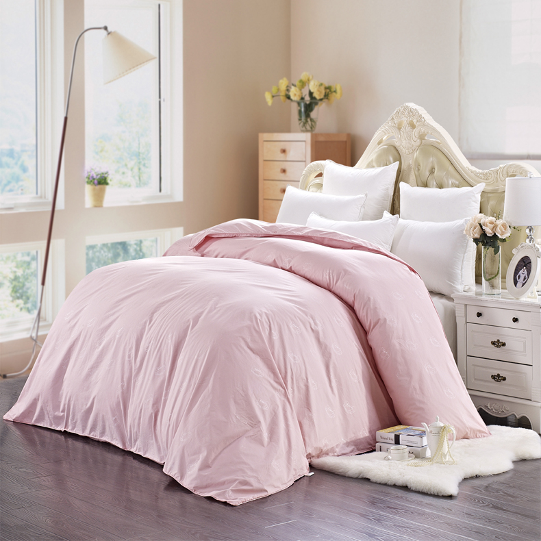 天恩贡缎100支纱高密超柔软防钻绒被套防羊毛被套多规格正品特价