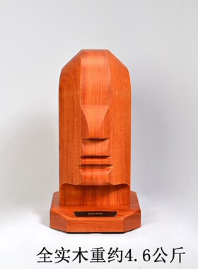 MUSIC MASTER Q100高级实木人头耳机架{1266 susvara 大都会 Z1R}