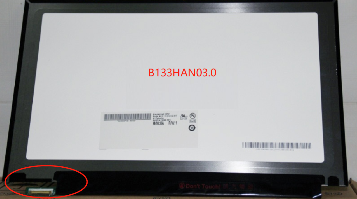 B133HAN03.0无耳朵IPS高清液晶屏神舟 战神 X3-GT 笔记本液晶屏幕