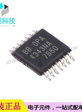 OPA4343NA/2K5 TSSOP-14四通道运算放大器芯片