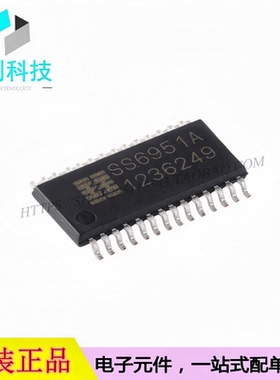 SS6951A SS6951A-ET-TP ETSSOP-28双通道H桥电流控制电机驱动器