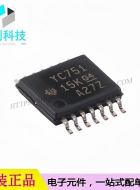 TS3A4751PWR TSSOP-14丝印YC751四通道模拟开关多路复用器芯片