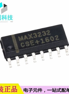 MAX3232CSE+T SOP-16 3.0V-5.5V低功耗1Mbps RS-232收发器芯片