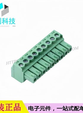 WJ15EDGK-3.81-09P-14-00A 插拔式接线端子 间距3.81mm公插头1x9P