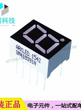 SM410391N 0.39英寸1位红色共阳LED数码管显示屏