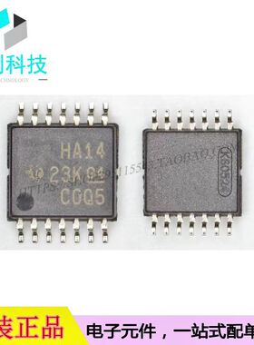 SN74AHC14PWR TSSOP14丝印HA14逻辑变换器集成IC芯片