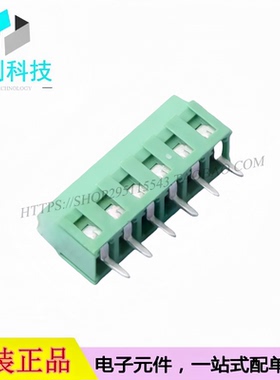 DB125-3.5-6P-GN-S螺钉式接线端子 间距3.5mm直插1x6P绿色