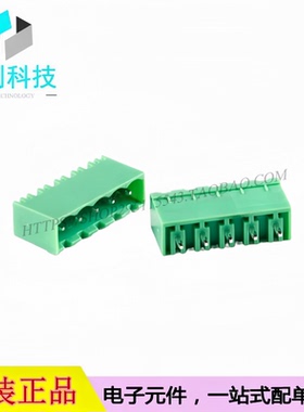 KF2EDGVC-5.08-5P 插拔式接线端子 间距5.08mm 直针1x5P 封口插座