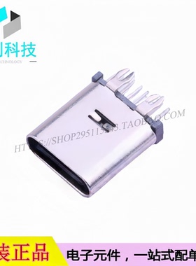 918-418K2022Y40000 USB连接器 TYPE-C母头 14PIN 直立式 DIP