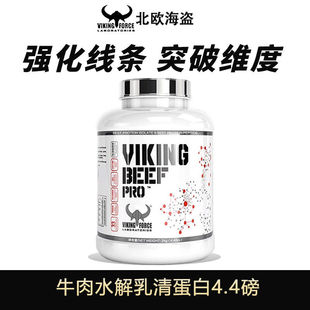 VIKING北欧海盗水解分离牛肉蛋白粉 增健肌粉男乳清蛋白质粉健身