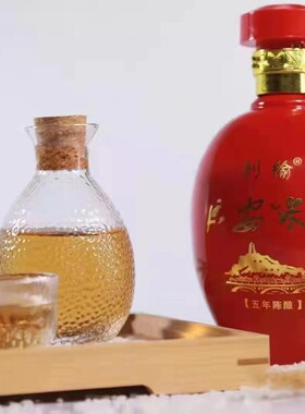 陕西延安米酒5年陈酿糜子甘泉酒黄干型酒养生纯粮750ml/瓶