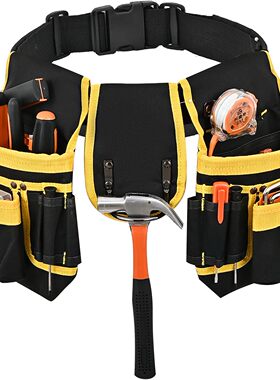 2023新款多功能便携工具包加厚耐用腰包五金 木工 园艺工具袋挂包