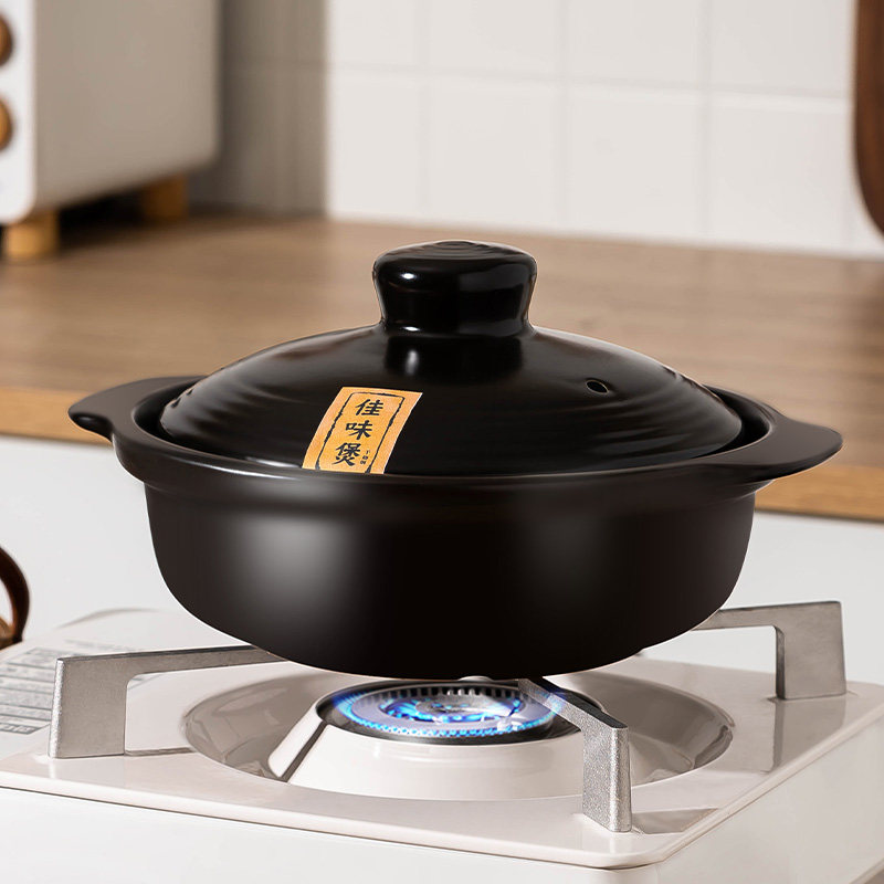煲仔饭砂锅炖锅煲汤家用燃气煤气灶专用陶瓷小煲仔鸡公煲干烧沙锅
