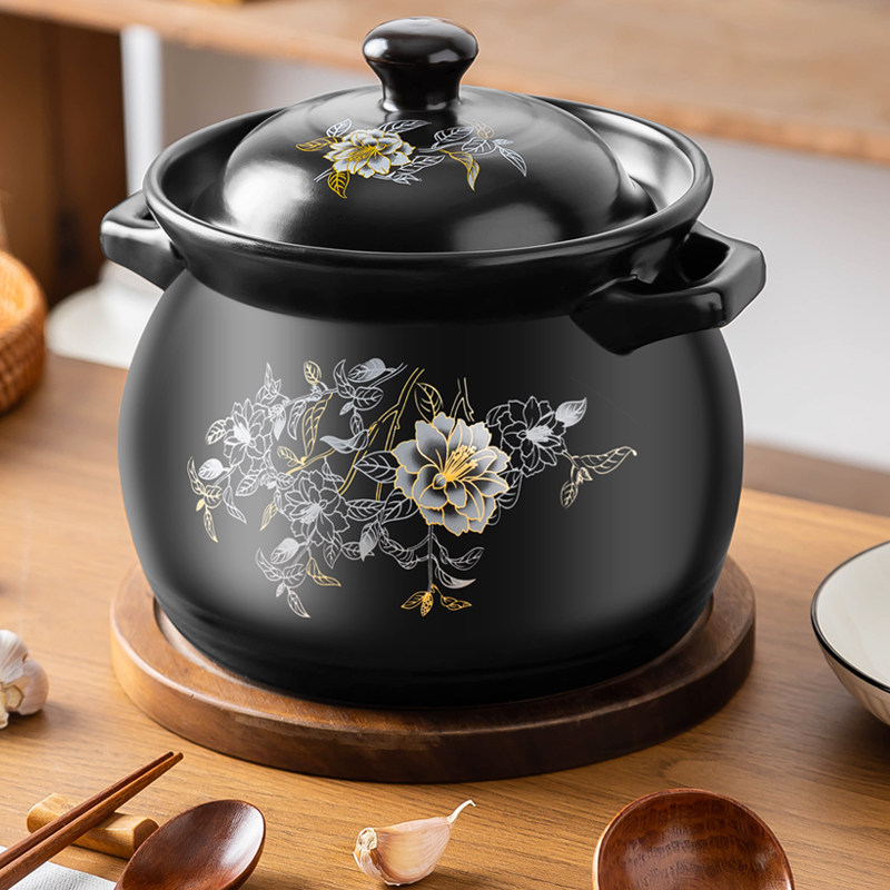 砂锅炖锅家用燃气煲汤锅耐高温陶瓷煤气灶专用汤锅沙锅大瓦罐汤煲