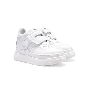 板鞋 超轻魔术贴休闲时尚 25春新品 女283GNC 9cm厚底隐形内增高