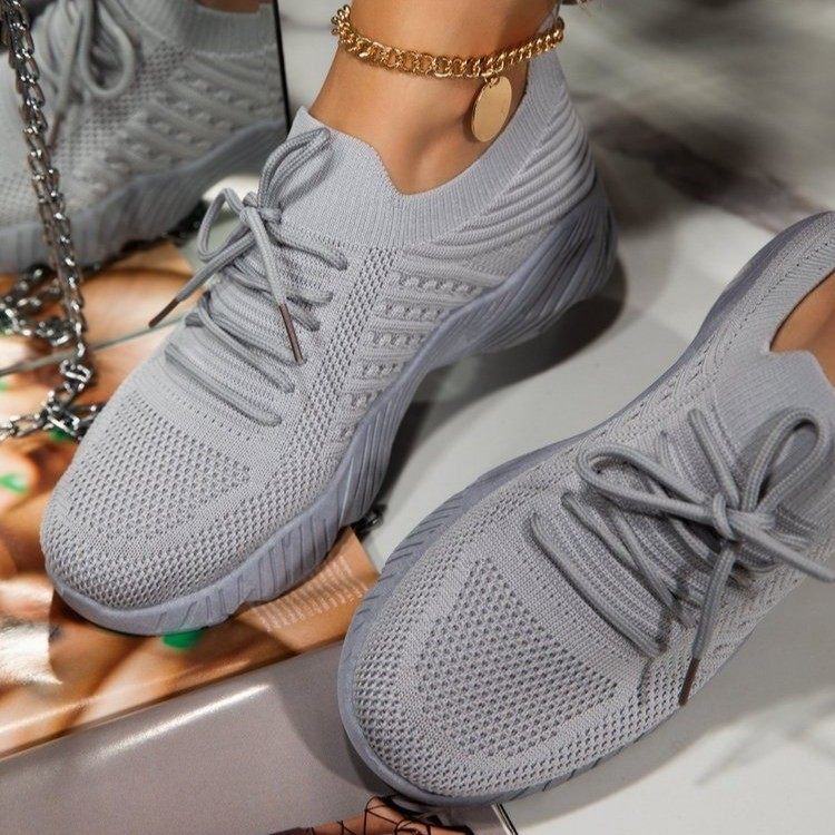 Gym Shoes Women Fashion for Walking plus size Sneakers White图片