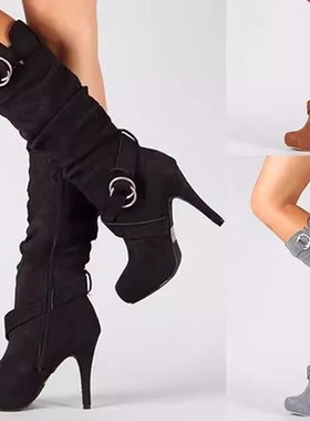 Women Winter Boot Knee High fashion Boots Shoes for woman