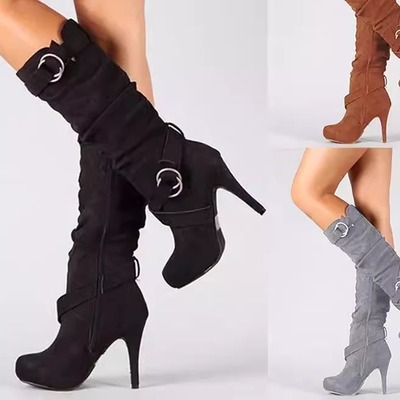 Women Winter Boot Knee High fashion Boots Shoes for woman