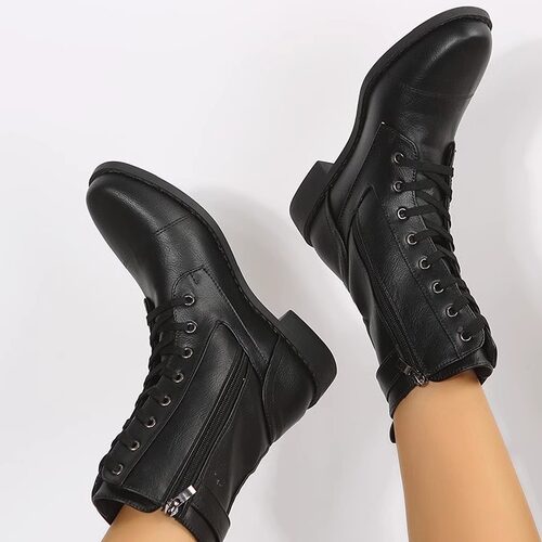 women leather long boots for ladies wedge shoes EUR40 43 42