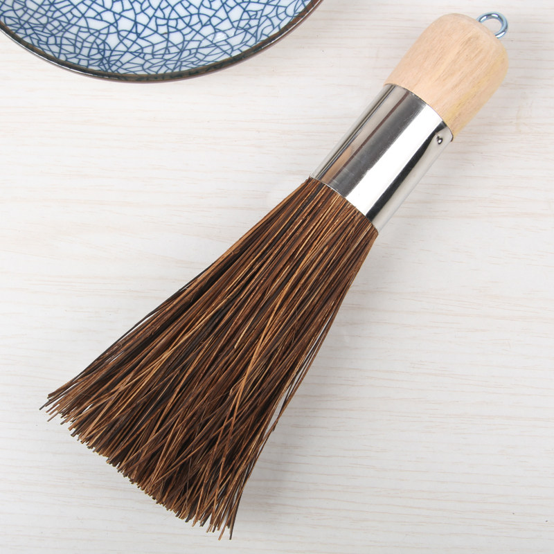 Green song(Home Furnishing)Natural Brown Iron pot brush Backboard Handle Pot Brush Stove water tank kitchen Cleaning brushin the Family/Personal Cleaning Tools , Housework/Floor cleaning equipment , Brush , Kitchen Brush  category - from Buy2taobao.com to provide professional Taobao agent buy service