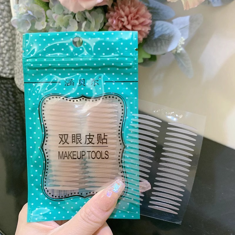 涵贝尔双眼皮贴无痕超粘哑光自然