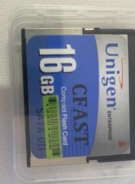 CFast卡拆机Unigen优力勤16G内存卡，工业级，