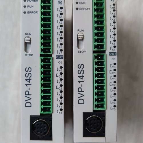 台达PLC DVP14SS11T2成色实物图，功能正常，单台