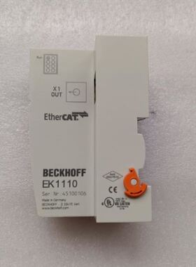 拆机BECKHOFF倍福耦合器EK1110EK1100实物拍摄包好