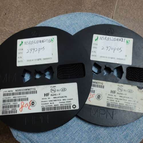 安森美NSR0320MW2T1G两盘，2992+2970=5