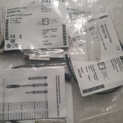 BALLUFF巴鲁夫 BOS01Y6 BOS019M BOS