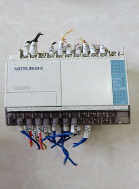 PLC模块FX1S-30MR-001FX1S-30MR拆机